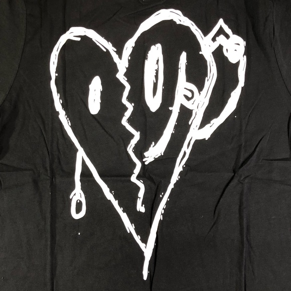 Xxxtentacion Bad Vibes Forever Broken Heart Tee - Picture 4 of 6